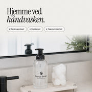 North Swan håndsæbe ved håndvasken i hjemmet