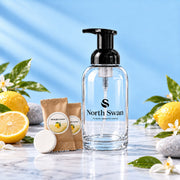 North Swan Starter Kit med Swanflaske i Transparent og Midnight Lemon refill-tabletter