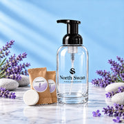 North Swan Starter Kit med Swanflaske i Transparent og Calming Lavender refill-tabletter