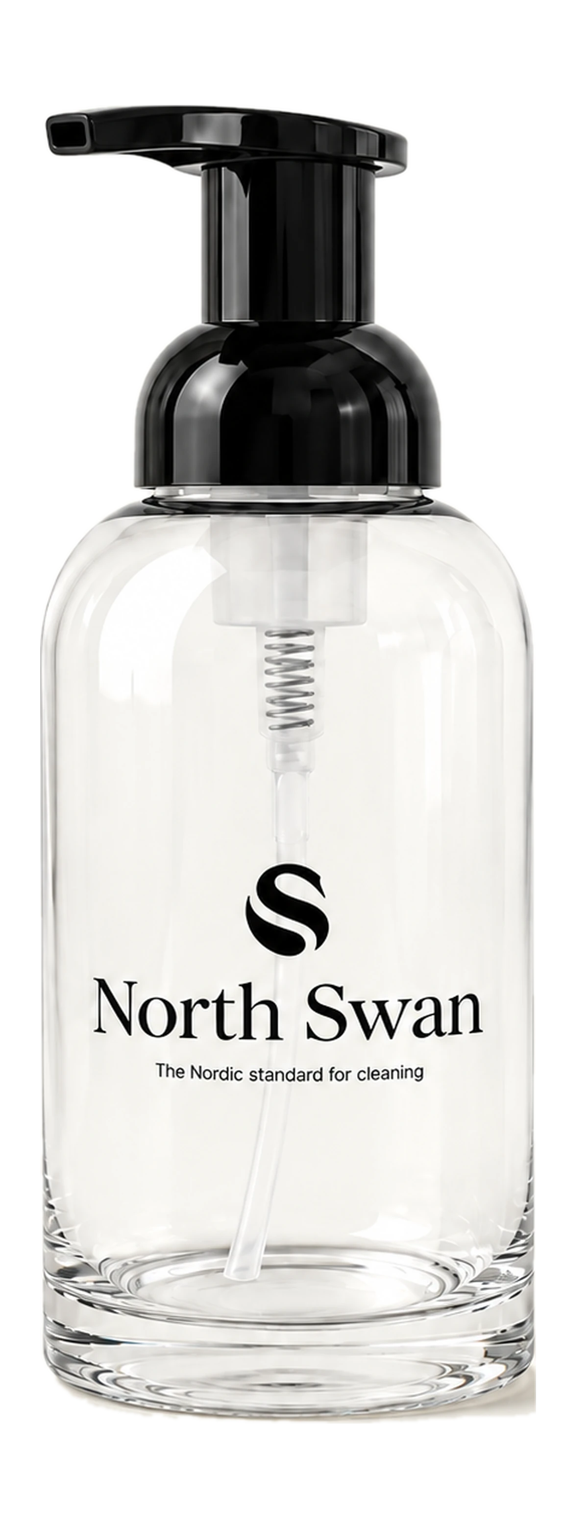 Swan Flaske - Transparent glas