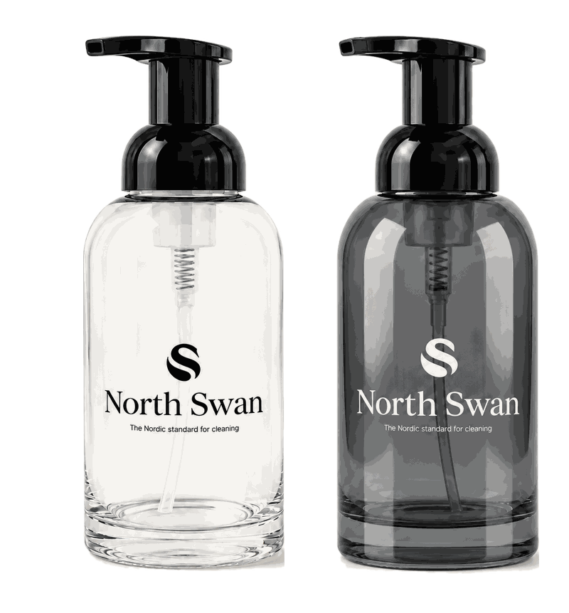 North Swan håndsæbe i glas